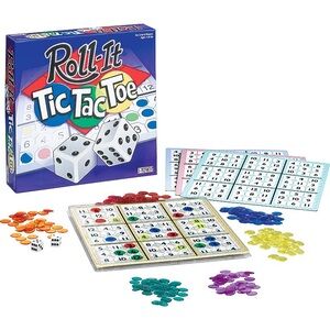 Roll-it Tic Tac Toe Board Game Patch Products 2007